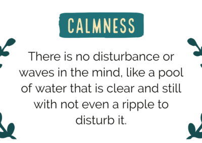 calmness